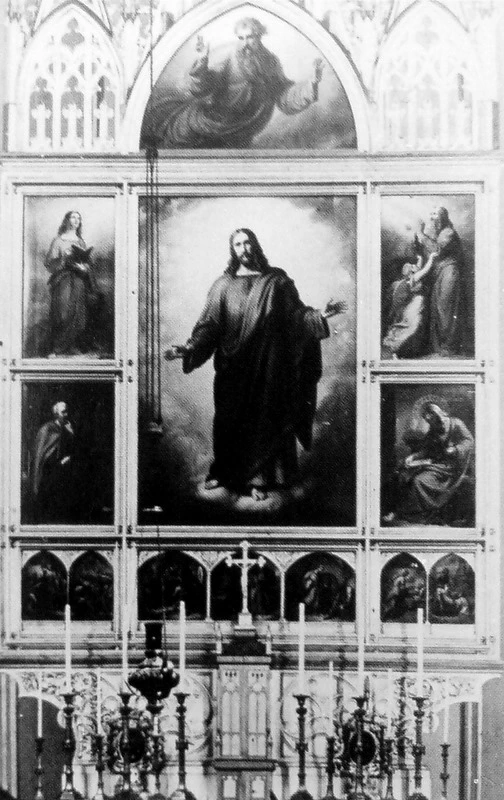 Altare della Vecchia Chiesa della Trinità a Lipsia